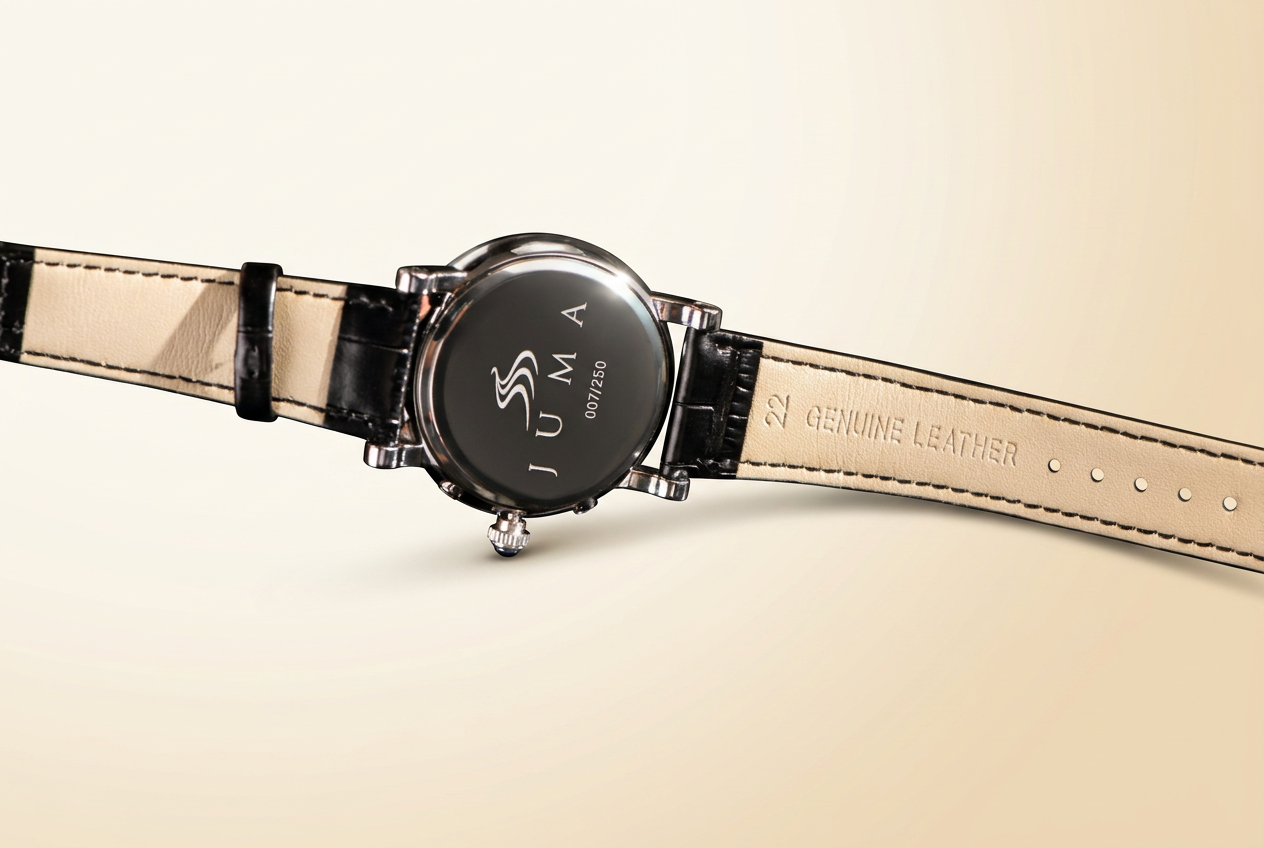 Pulseira em couro genuíno da JUMA Exclusive Collection